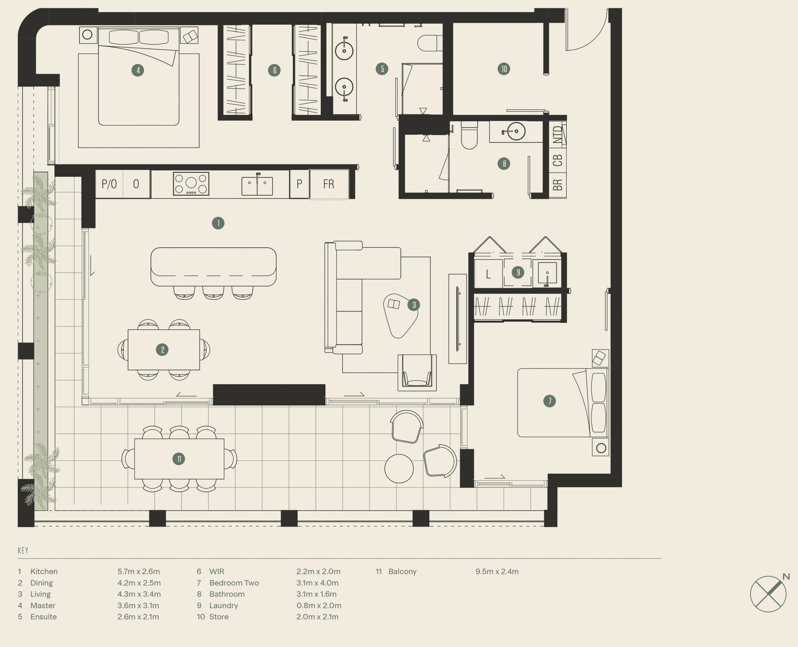 2 Bed - Type 2B