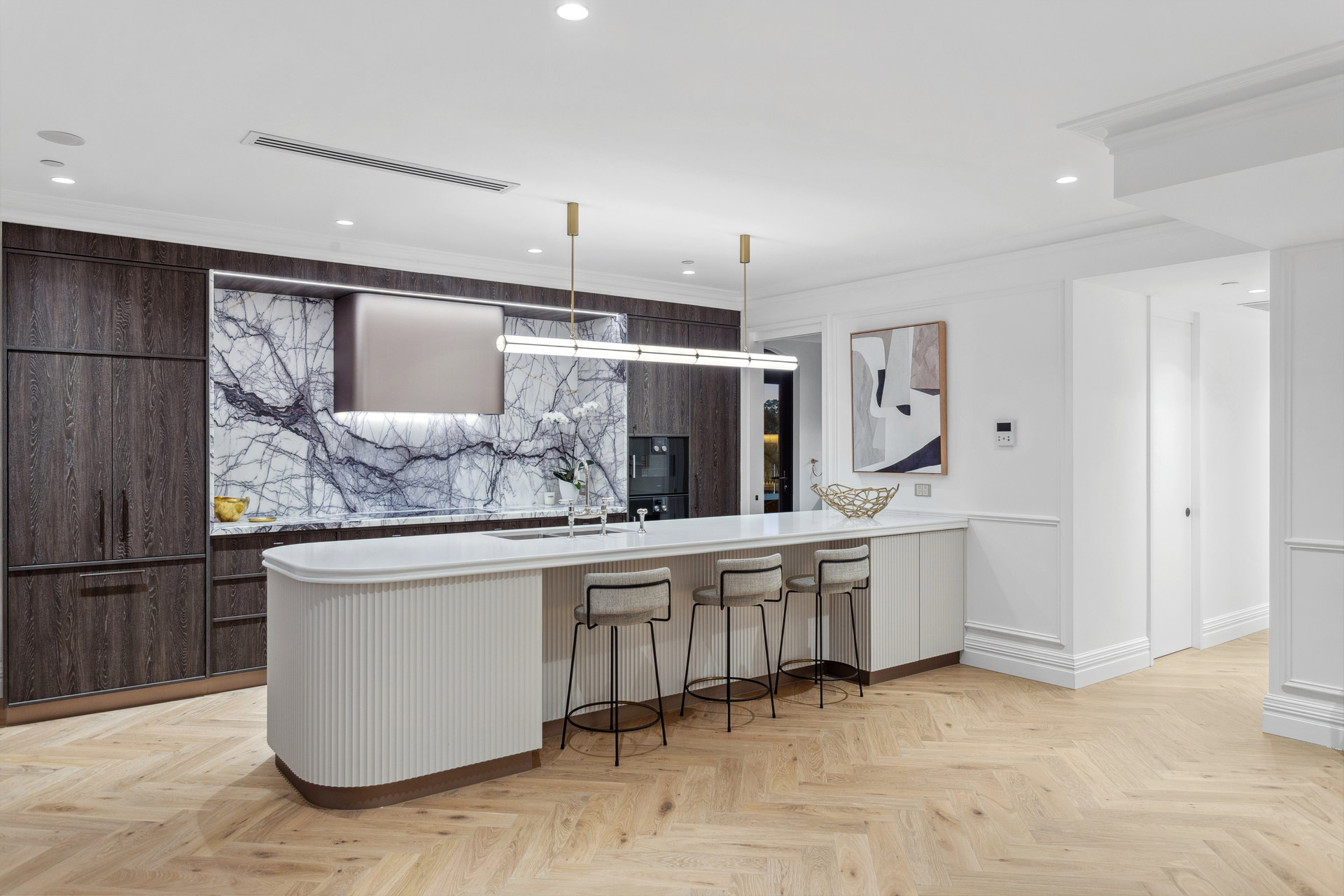 Kitchen and entry hall at No 29. at 7 Field Street by Willing Property in Mt Lawley