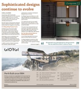 Willing Property featured in the West Australian's Luxury Living Section