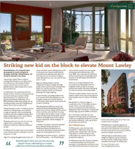 Willing Property featured in the West Australian's Luxury Living Section