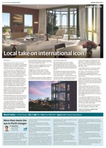 The West Residences in The West Australian's West Real Estate Liftout