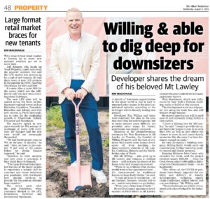 The West Australian Feature on TIm Willing and West Residences